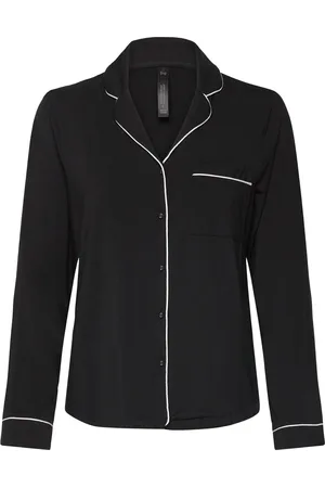 Hunkemöller Jacket Ls Jersey Essential Toppi Black