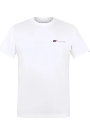 Berghaus Bg M Front & Back Tee Sport Men Men Sports Clothes Sport Tops Sport T-shirts White