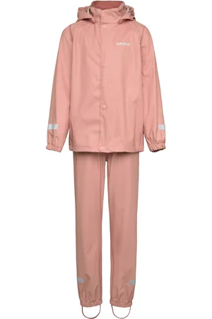 Viking Indie Rain Set Sport Rainwear Rainwear Sets Pink