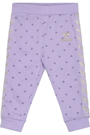 Hummel Hmlbeesy Adjust Waist Pants Bottoms Sweatpants Purple