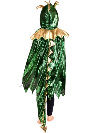Den Goda Fen Dragon Costume Toys Costumes & Accessories Character Costumes Green