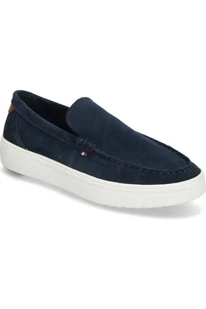 Tommy Hilfiger Modern Light Hybrid Suede Loafer Loaferit Matalat Kengät Navy