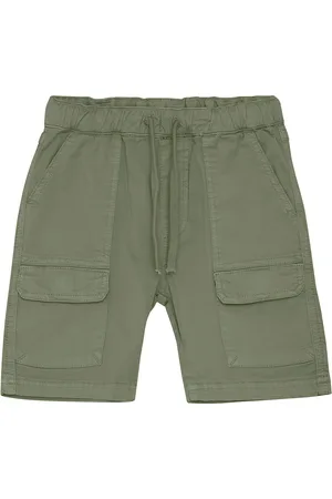 Minymo Shorts Twill Bottoms Shorts Green
