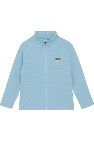 Color Kids Fleece Stretch Jacket Outerwear Fleece Outerwear Fleece Jackets Blue