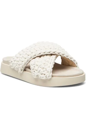 INUIKII Woven Matalapohjaiset Sandaalit White