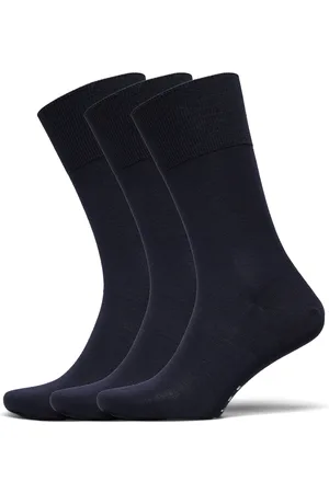Falke Airport 3-Pack Business & Casual Underwear Socks Regular Socks Blue