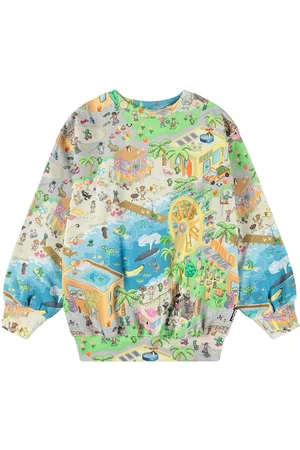 Molo Monti Tops Sweat-shirts & Hoodies Sweat-shirts Grey