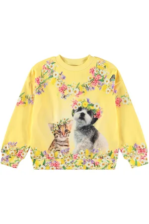 Molo Maxi Tops Sweat-shirts & Hoodies Sweat-shirts Yellow