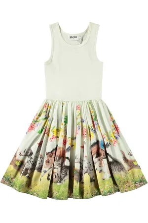 Molo Cassandra Dresses & Skirts Dresses Casual Dresses Sleeveless Casual Dresses Green