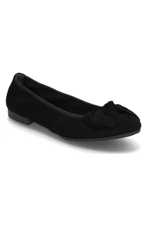 Tamaris Woms Ballerina Ballerinat Black