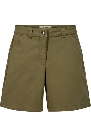Mos Mosh Mmember Yarar Shorts Bottoms Shorts Casual Shorts Green