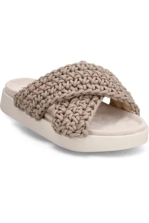 INUIKII Woven Matalapohjaiset Sandaalit Beige