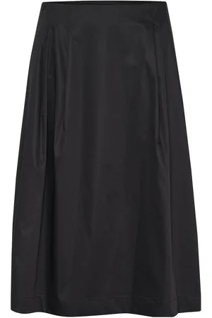 Karen by Simonsen Kbushi Skirt Skirts Knee-length & Midi Skirts Black