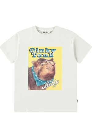 Molo Riley Tops T-shirts Short-sleeved White