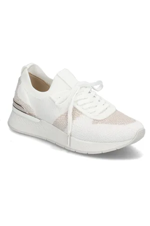 Tamaris Women Lace-Up Matalavartiset Sneakerit Tennarit White