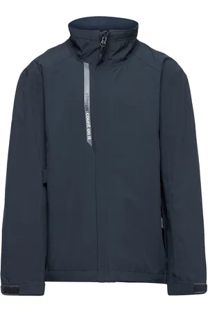 Abacus Jr Links Rainjacket Sport Rainwear Jackets Blue