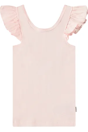 Molo Ranja Tops T-shirts Sleeveless Pink