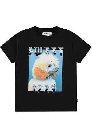 Molo Riley Tops T-shirts Short-sleeved Black