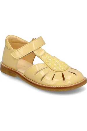 ANGULUS Sandals - Flat - Closed Toe Shoes Summer Shoes Sandals Yellow