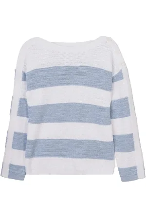 Ivo Nikkolo Cotton Knit, Klayre 1 Tops Knitwear Jumpers Blue