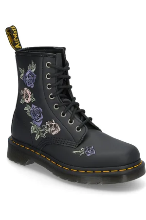 Dr. Martens 1460 Vonda Black Genix Nappa Korkeavartiset Saapikkaat Black