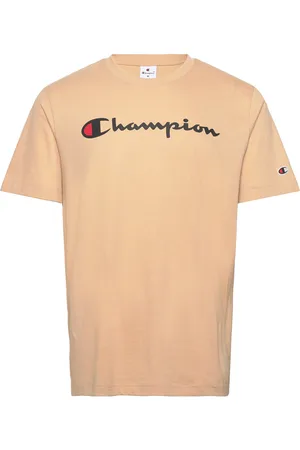 Champion Ss Tee Sport T-shirts Short-sleeved Orange
