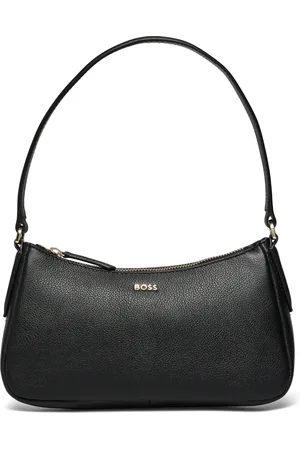 HUGO BOSS Alyce S Hobo Bm Bags Small Shoulder Bags-crossbody Bags Black