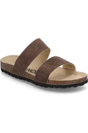 Bianco Biabetricia Twin Strap Sandal Suede Sandaalit Brown