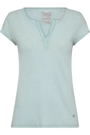 Mos Mosh Mmtroy Tee Ss Tops T-shirts & Tops Short-sleeved Blue