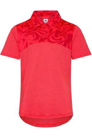 adidas G Club Polo Sport T-shirts Polo Shirts Short-sleeved Polo Shirts Red