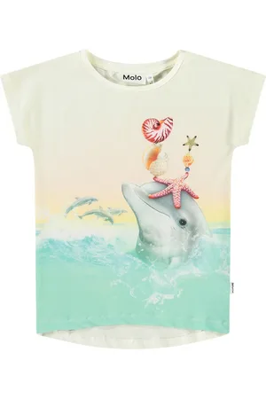 Molo Ragnhilde Tops T-shirts Short-sleeved Cream