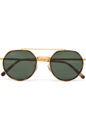 Ray-Ban 0Rb3765 Designers Sunglasses Round Frame Sunglasses Brown