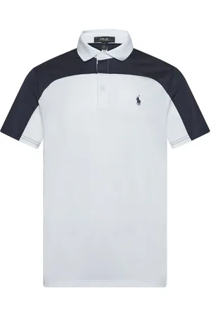 Ralph Lauren Tailored Fit Performance Polo Shirt Sport Sport Clothing Sport Tops Sport Polos Sport Short-sleeved Polos White