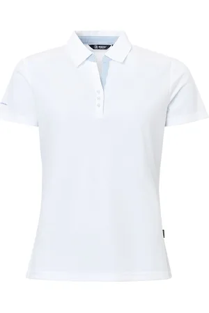 Abacus Lds Bovey Drycool Polo Sport Women Sport Clothing Sports Tops & T-shirts Sport Polos White