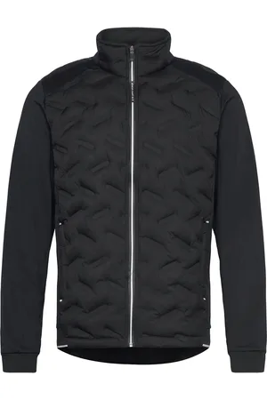 Abacus Mens Portrush Hybrid Jacket Sport Sport Clothing Sport Outerwear Sport Jackets Sport Golf Jackets Black