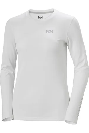 Helly Hansen W Hh Lifa Active Solen Ls Sport T-shirts & Tops Long-sleeved White