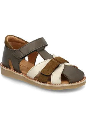 ANGULUS Sandals - Flat - Closed Toe Shoes Summer Shoes Sandals Green