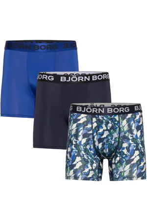 Björn Borg Sports Microfiber Boxer 3P Sport Men Sport Clothing Sport Underwear Sport Boxers Multi/patterned