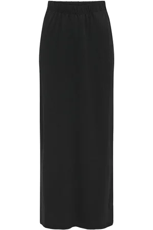 ONLY Onlmay Life Long Skirt Jrs Pitkä Hame Black