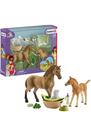 Schleich Horse Club Sarahs Baby Animal Care Toys Playsets & Action Figures Play Sets Multi/patterned