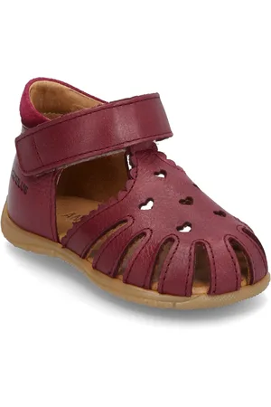 ANGULUS Sandals - Flat - Closed Toe Shoes Summer Shoes Sandals Red