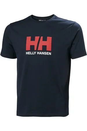 Helly Hansen Hh Logo T-Shirt 3.0 Sport Men Men Sports Clothes Sport Tops Sport T-shirts Navy