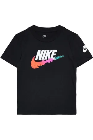 Nike Nkb Brandmark Swoosh Tee Sport T-shirts Short-sleeved Black