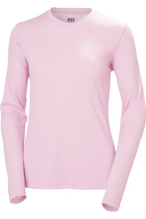 Helly Hansen W Hh Lifa Active Solen Ls Sport T-shirts & Tops Long-sleeved Pink
