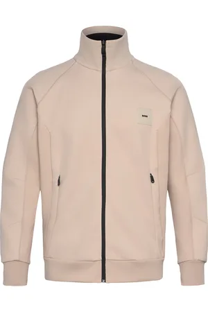 HUGO BOSS Skaz Rib Sport Men Sport Clothing Sport Sweat-shirts & Hoodies Sport Sweat-shirts Beige