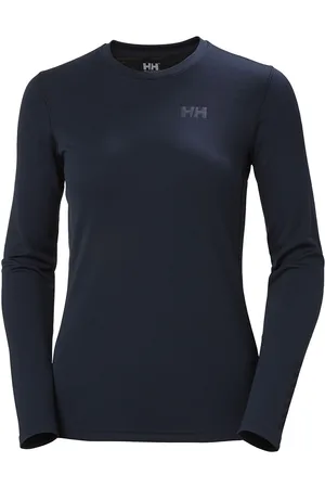 Helly Hansen W Hh Lifa Active Solen Ls Sport T-shirts & Tops Long-sleeved Navy