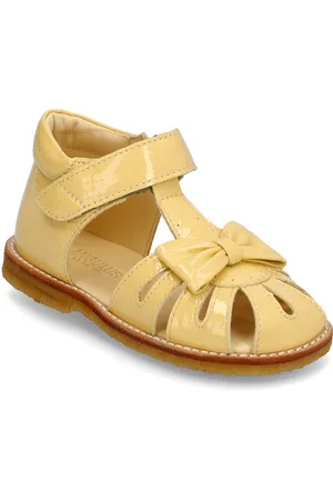 ANGULUS Sandals - Flat - Closed Toe Shoes Summer Shoes Sandals Yellow