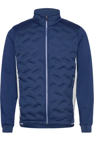 Abacus Mens Portrush Hybrid Jacket Sport Sport Clothing Sport Outerwear Sport Jackets Sport Golf Jackets Blue