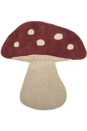 Bloomingville Mushroom Rug Home Kids Decor Rugs And Carpets Asymmetric Rugs Red