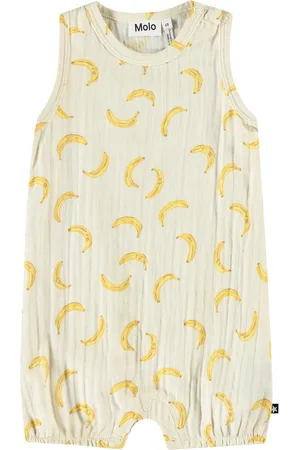Molo Forever Bodysuits Short-sleeved Yellow